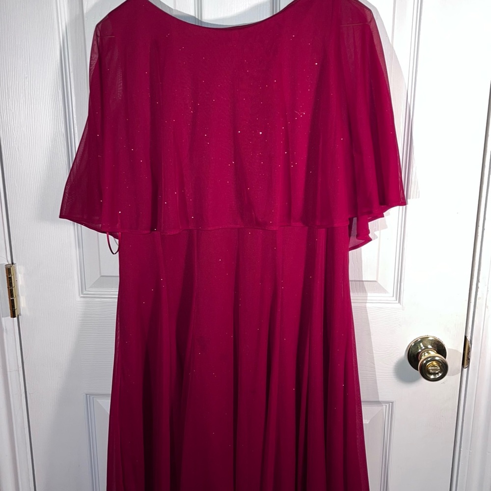 Elegant Red Evening Dress